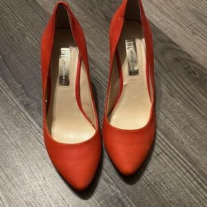 INC International Concepts Red Heels Classic Pumps